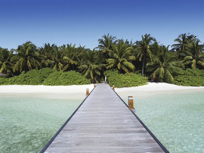 5 Sterne Malediven Urlaub - Wundervoller weisser Sandstrand