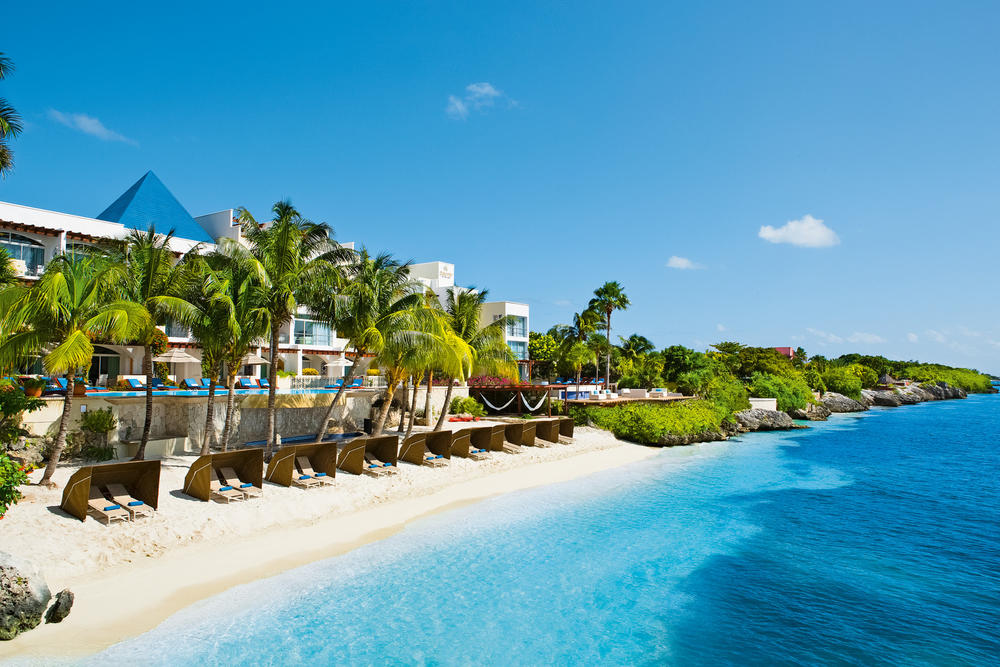 Zoetry Villa Rolandi Cancun - Am privaten Badestrand