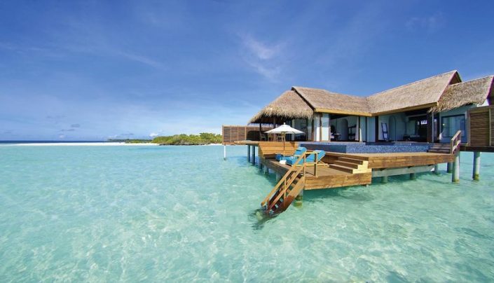 Anantara Kihavah Villas Malediven - Kristallklares Wasser erwartet Sie