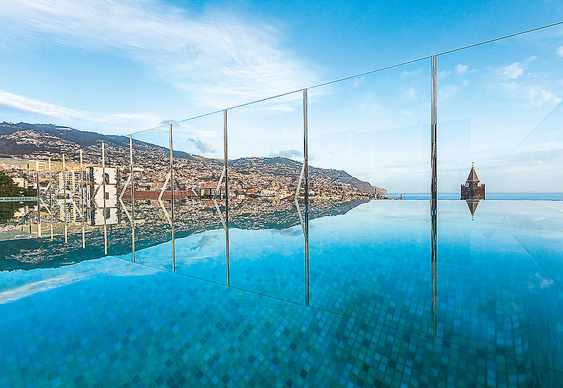 Castanheiro Boutique Hotel Funchal - Der Infinity Pool