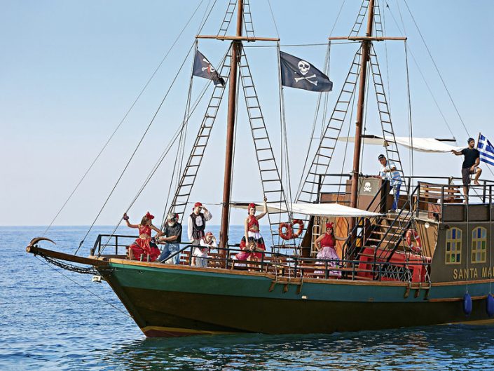 Auf dem Piratenschiff