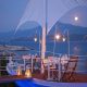 Proteas Blu Resort Samos - Gourmetrestaurant am Strand am Abend