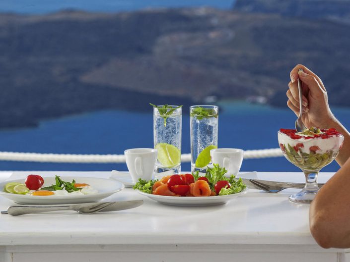 Ein tolles griechisches Frühstück geniessen