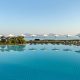 Neptune Hotels Kos - Aus dem wundervollen Pool zum Meer blicken