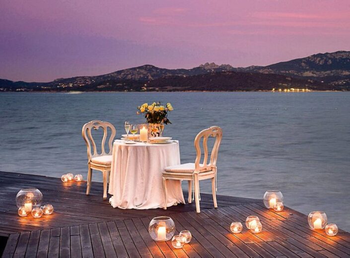 Villa del Golfo Sardinien - Romantisches Dinner for two am Meer
