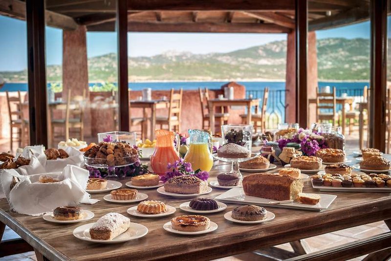 Villa del Golfo Sardinien - Die reichhaltige Auswahl eines excellenten Frühstücks für Geniesser