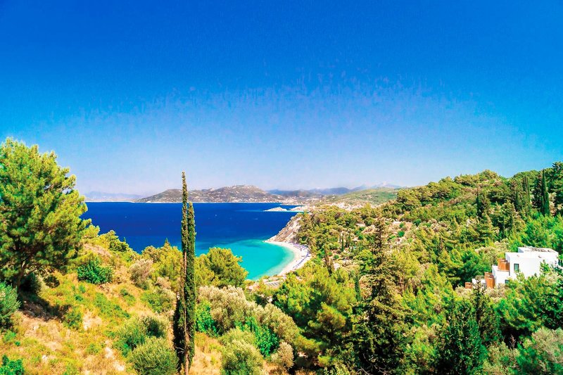 Semeli Boutiquehotel Samos - Blick auf die wunderbare Bucht