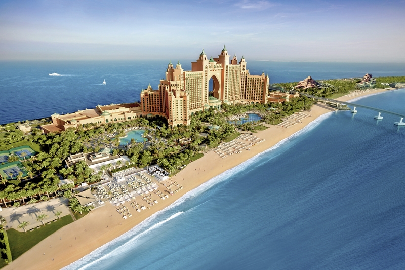 Atlantis The Palm Dubai - Grandioser Ausblick über das Resort