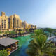 Madinat Jumeirah Resort Dubai - Sonnenstimmung auf der Hotel Lagune