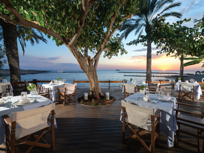Constantinou Bros Asimina Zypern - Im sehr romantischen Restaurant zum Dinner