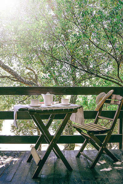 Vallegrande Nature Resort Sizilien - Beim Frühstück oder beim Cafe zwischendurch