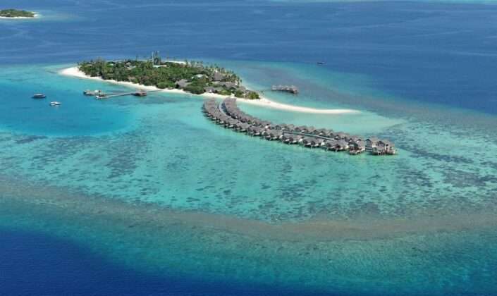 Cora Cora Malediven - Blick über die Insel