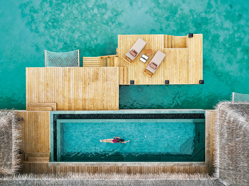 Joali Maldives Luxusresort - Villa und Pool Exklusiv