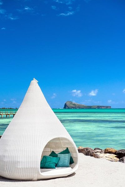 Zilwa Attitude Mauritius - Am wunderbaren Traumstrand in der Relax Muschel