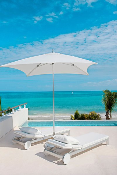 Blue Diamond Hotel Mexiko - Am pirvaten Pool mit Blick auf das Meer
