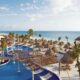 Excellence Playa Mujeres Cancun - Blick auf den Pool, den Strand und das Meer
