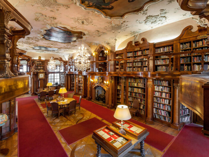 Schloss Leopoldskron Österreich - Die phantastische Bibliothek