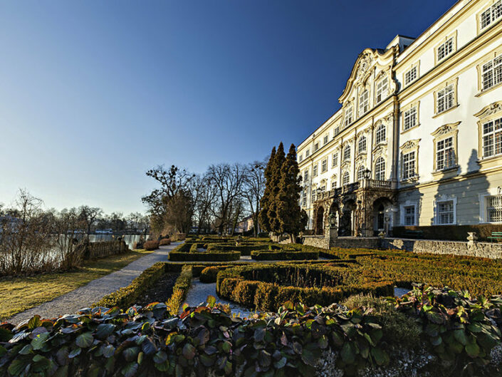 Schloss Leopoldskron Österreich - Im Garten