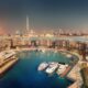 BULGARI Luxusresort Dubai - Der Marina am Abend
