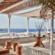 Boheme Mykonos Hotel Kykladen - An der Bar mit Aussicht