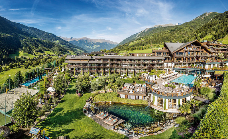 Andreus Golf Lodge Südtirol - Blick auf das Resort
