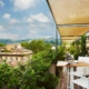 Indigo Rome Stadthotel - Wunderbarer Blick von der Dachterrasse auf Rom