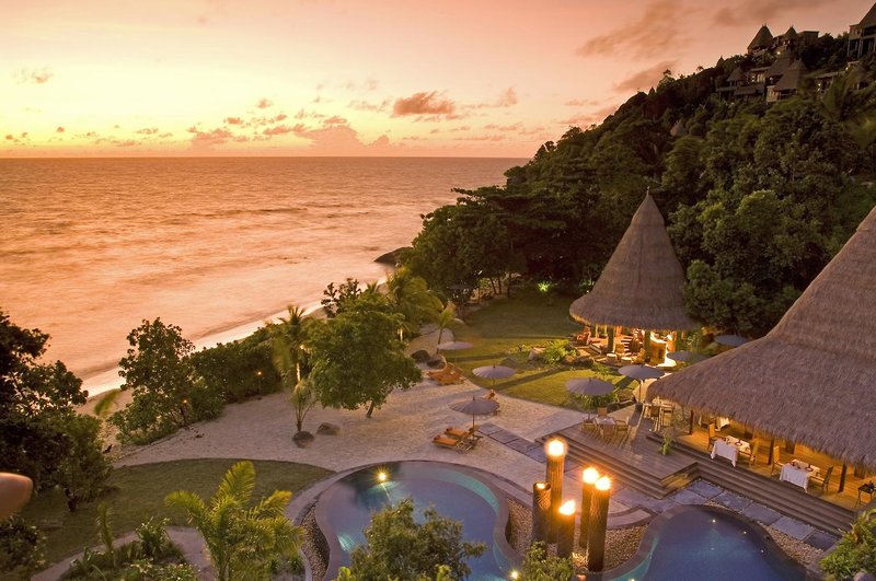 Abends auf den Seychellen