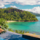 Anantara MAIA Seychelles Mahe Villas - Vom Infinitypool auf den Ozean schauen