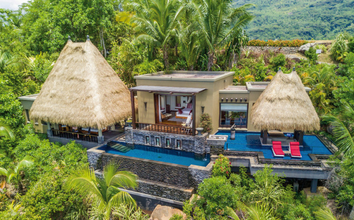 Anantara MAIA Seychelles Mahe Villas - Wohnbeispiel Villa mit private Pool