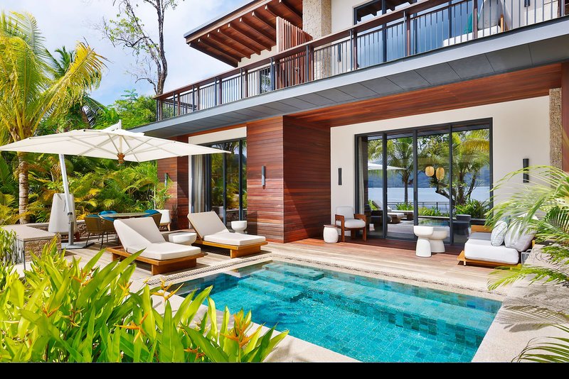 Mango House Seychelles Mahe - Am Private Pool entspannen