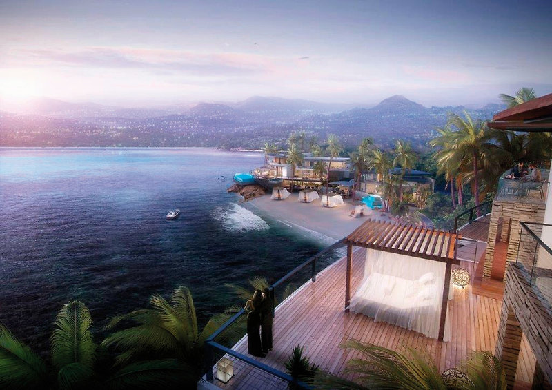 Mango House Seychelles Mahe - Auf der Terrasse, am Strand, wie in einem Traum auf den Seychellen