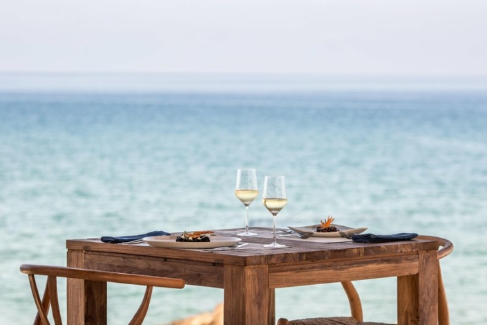 Abaton Island Resort Kreta - Lunchtime mit Meerblick