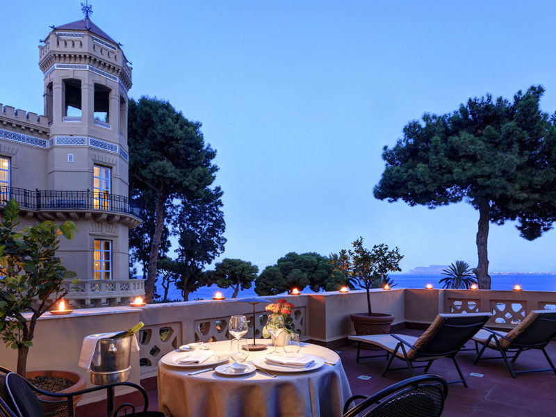 Villa Igiea Palermo Sizilien - Romantisches Dinner für Zwei auf der Terrasse