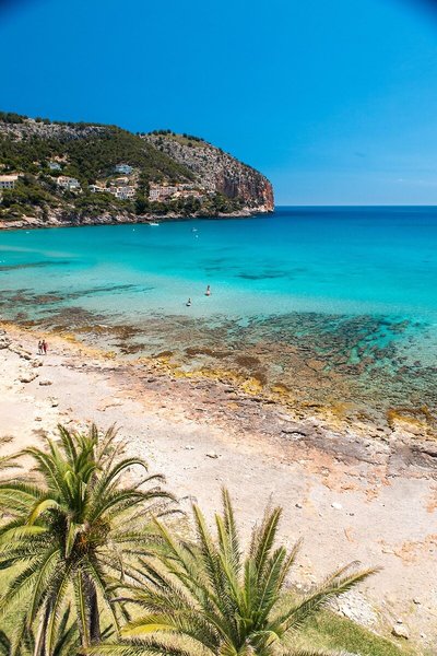 Am Strand auf Mallorca