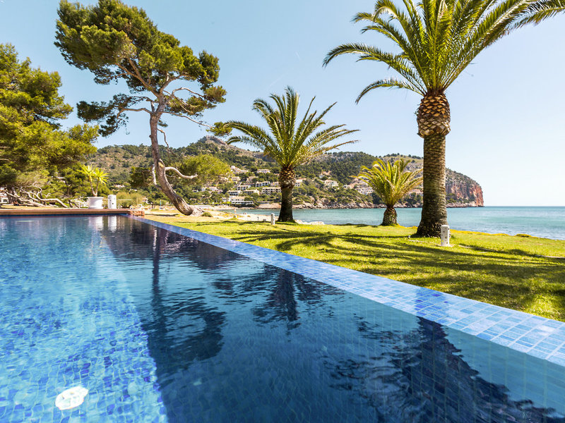 Melbeach Hotel Spa Mallorca Erwachsenenurlaub - Vom Pool zum Meer schauen