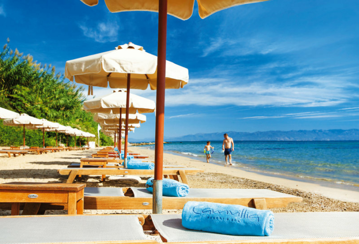 Camvilla Resort Peloponnes - Am Strand