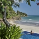 Hotel Four Seasons Jimbaran Bay - Vom Infinity Pool aufs Meer blicken