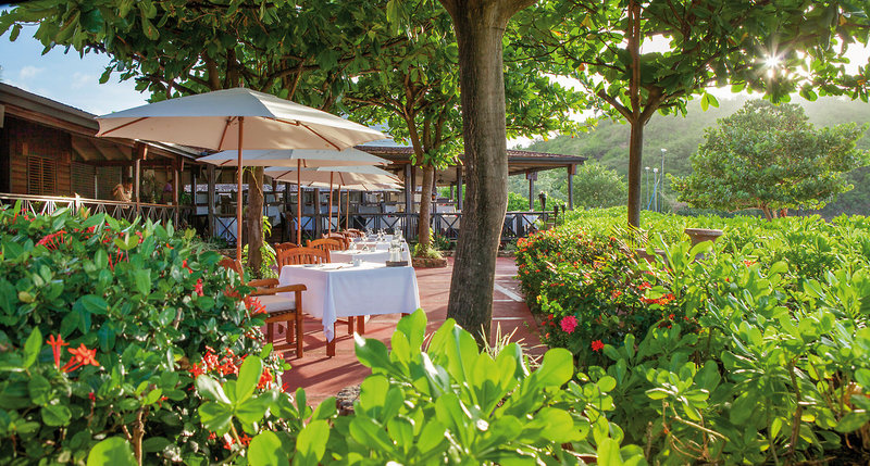 Hermitage Bay Resort Antigua - Im Restaurant