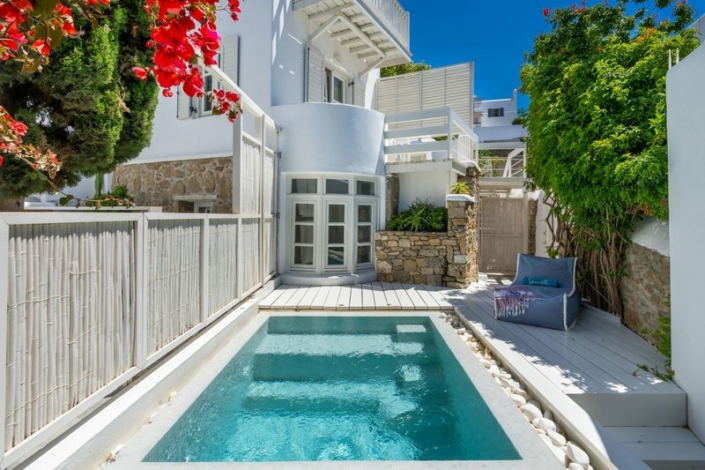 Semeli Hotel Mykonos - Wohnbeispiel mit private Pool