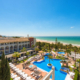Fuerte Conil Hotel Costa de la Luz - Blick auf Pools, Strand bis zum Meer