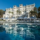 Gran Hotel Miramar Malaga - Blick über den tollen Pool auf das Grandhotel