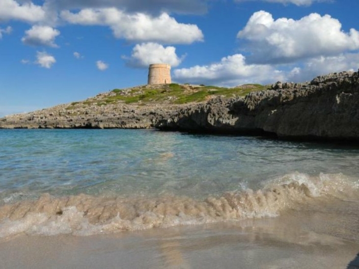 Alcaufar Vell Menorca - Am Strand