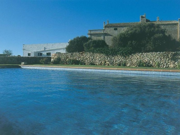 Alcaufar Vell Menorca - Blick auf den Pool