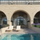 Castello Infinity Suites Kreta - Die eigene Terrasse mit Pool