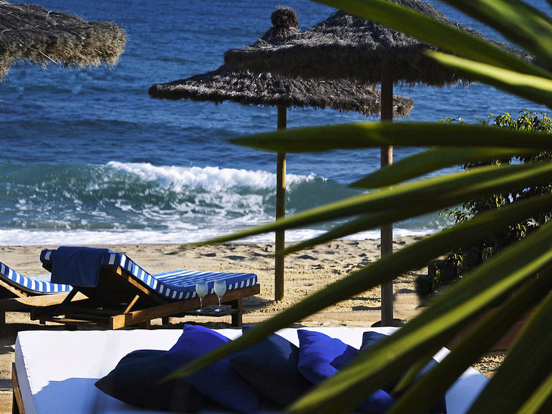Marbella Club Andalusien - Ein Drink am Strand