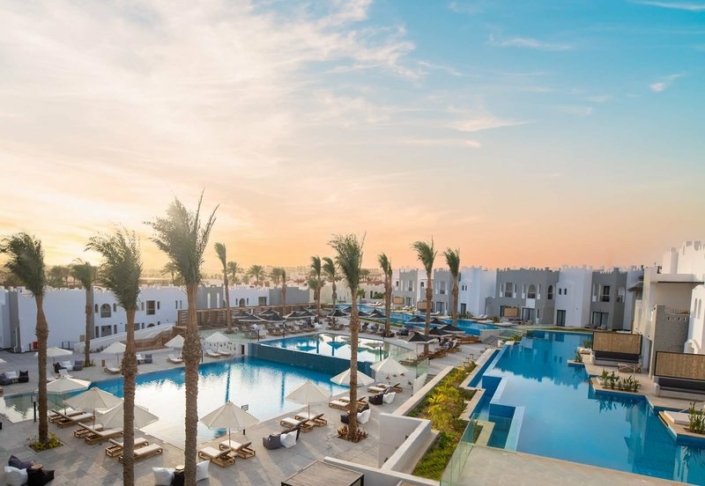 SUNRISE Tucana Resort Ägypten - Es wird abend über Ägypten