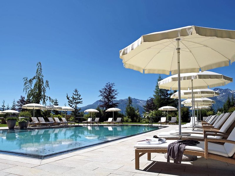 Interalpen-Hotel Tyrol Österreich - Pool Feeling