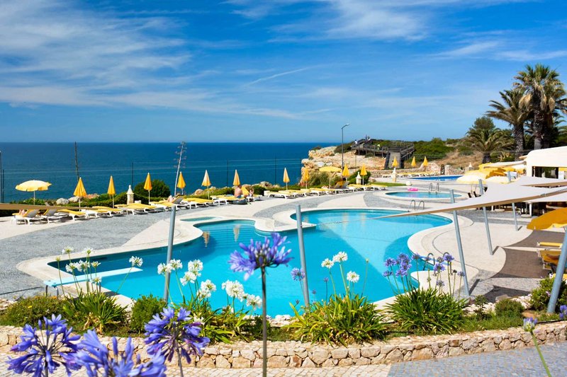 Algar Seco Parque Algarve - Blick auf den Pool