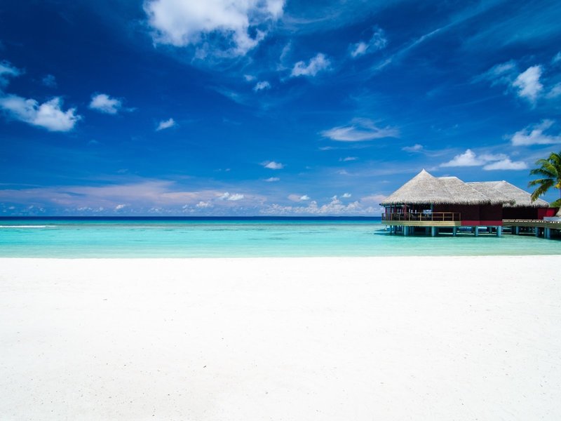 Finolhu Baa Atoll Malediven - Am Traumstrand
