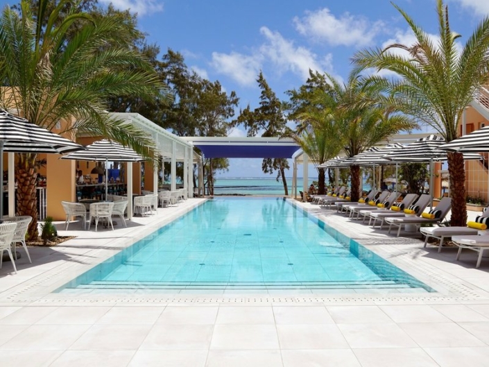 SALT of Palmar Erwachsenenhotel Mauritius - Am Pool